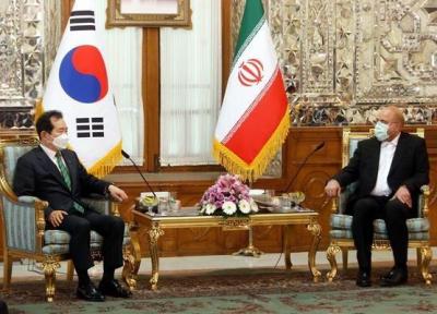 نقدها صریح قالیباف خطاب به نخست وزیر کره جنوبی؛ جایگاهی درمناسبات مالی ایران ندارید